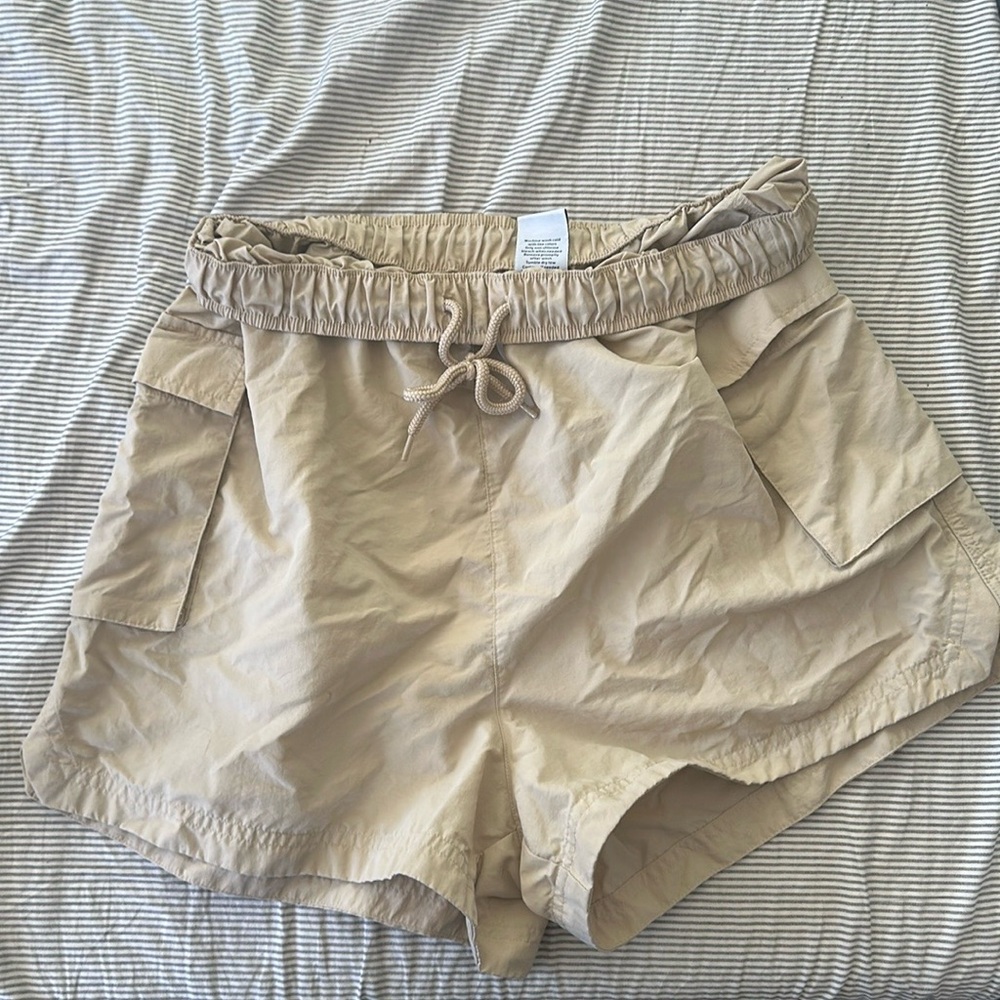 Khaki Cargo Shorts